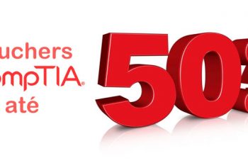 Desconto de até 50% em Certificações CompTIA