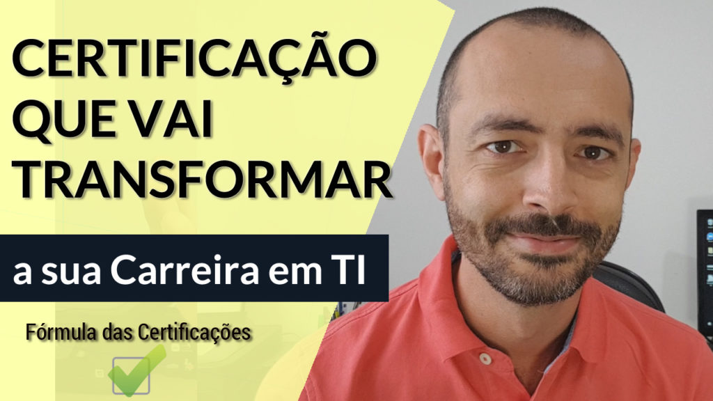 Certificacao que vai mudar a sua carreirr