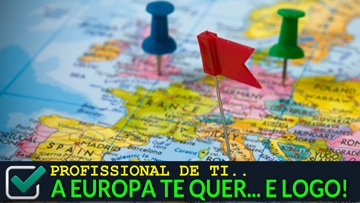 Profissional de TI - A Europa de Quer... e Logo